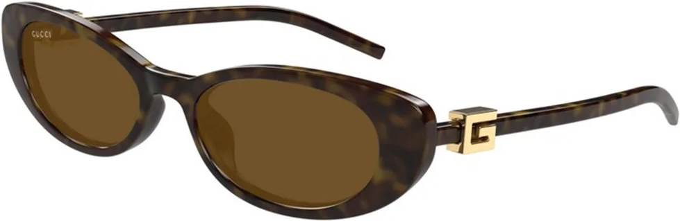 Lunettes de Soleil Gucci GG1680S en acétate - Havana vue 3