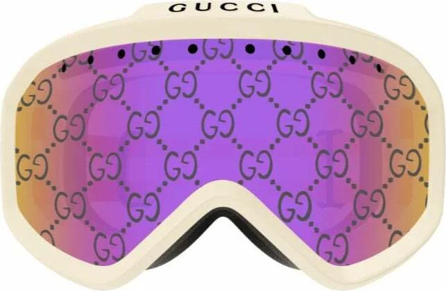 Masque de Ski Gucci GG1210S-002 Blanc Unisexe vue 2