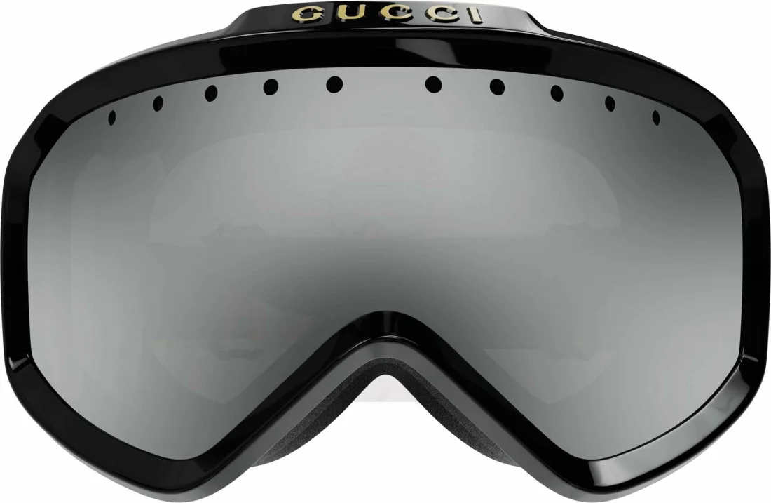 Masque de ski unisexe Gucci GG1210S-001, monture noire vue 2