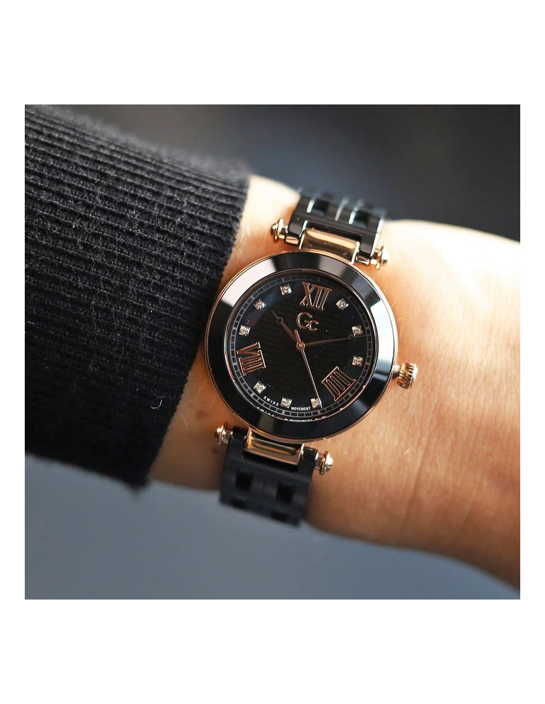 Montre Femme Gc Prime Chic Y66002L2MF vue 2