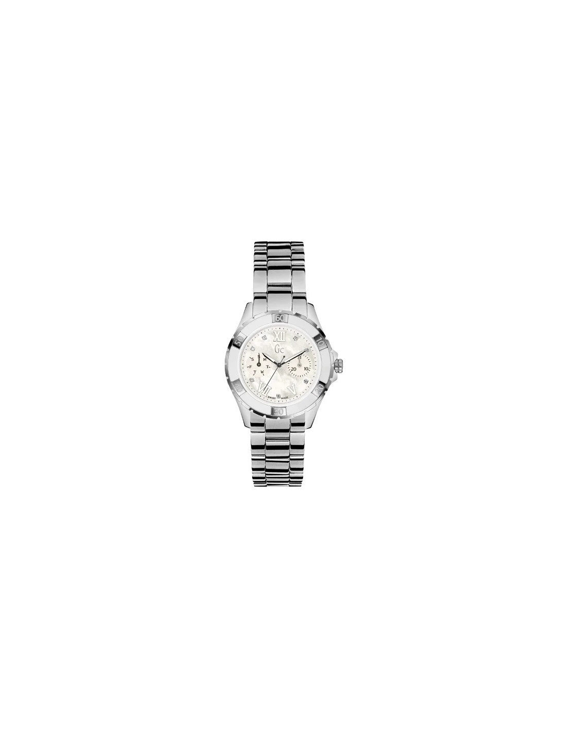 Montre Femme Guess Collection X75102L1S Argent Lunette crantée
