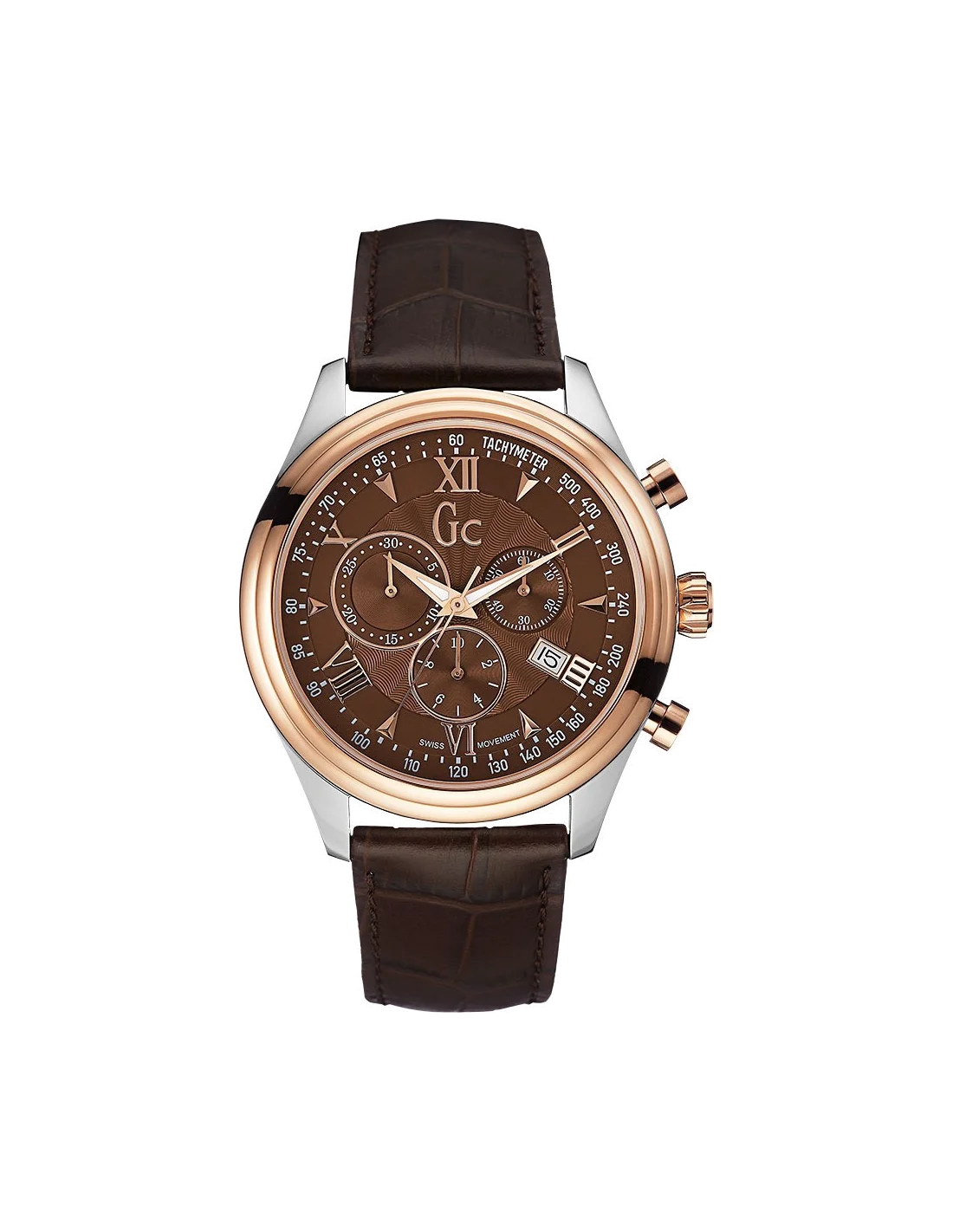 Montre Homme Gc Smartclass Y04003G4 Marron