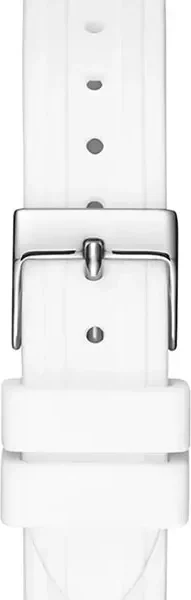 Montre Guess Femme GW0032L1 Sparkling - Boîtier Silicone Strass & Bracelet Silicone Blanc vue 2