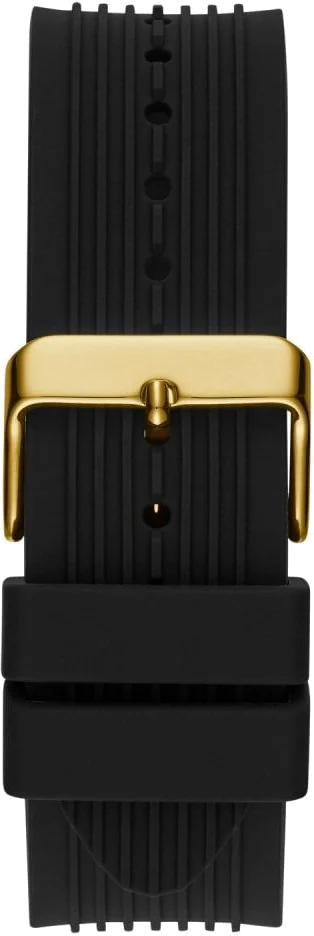 Montre Guess Poseidon GW0057G1 pour Homme - Cadran et bracelet noir multifonction vue 3