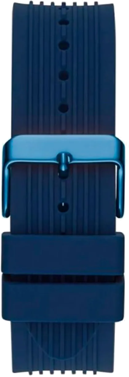 Montre Homme Guess Poseidon GW0057G3 en Silicone Bleu et Bracelet Silicone vue 3