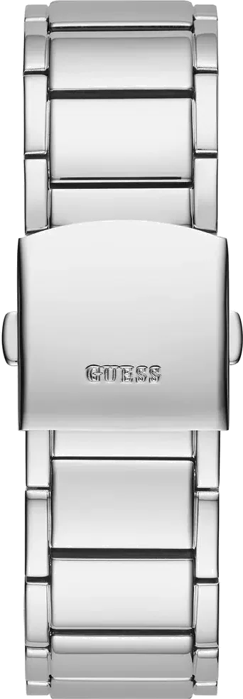 Montre Guess GW0094G1 Tonneau 43mm Acier Argent Micropavée Cristaux vue 4