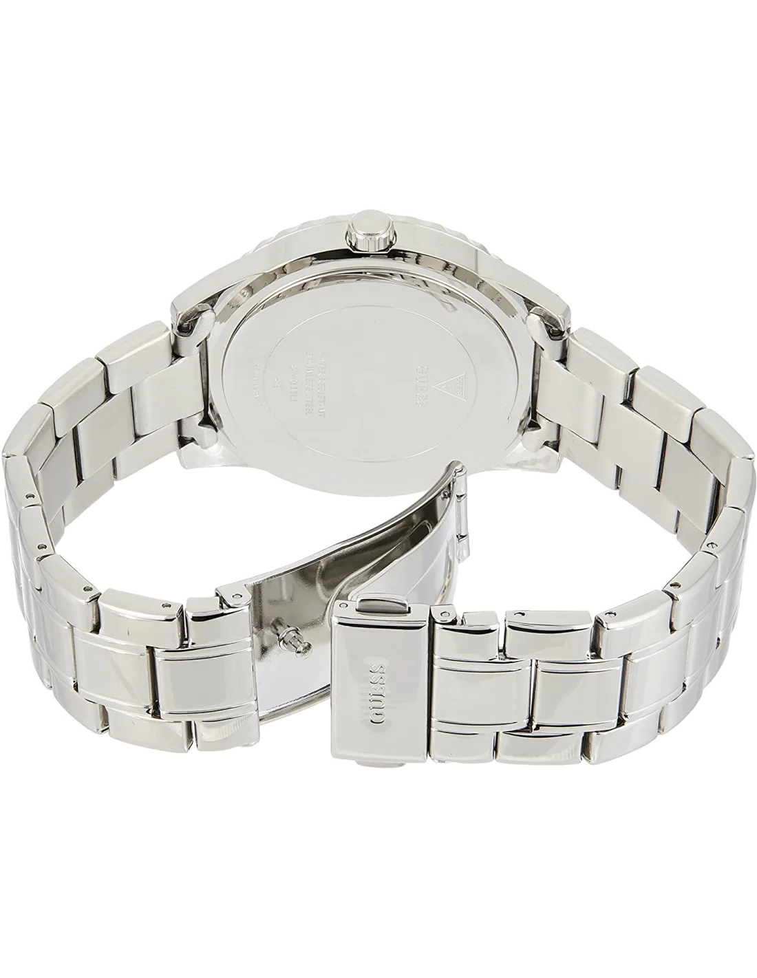 Montre Femme Guess GW0111L1 Sparkler en Acier Inoxydable Argenté avec Strass vue 4