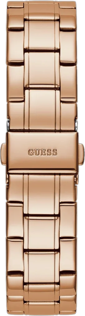 Montre Guess Femme GW0111L3 Acier Inoxydable Or Rose, Cadran Nacre Noire vue 3