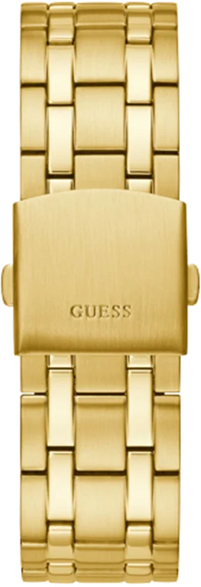 Montre Homme Guess GW0260G2 en Acier Doré, Cadran Noir Squelette 44mm vue 3