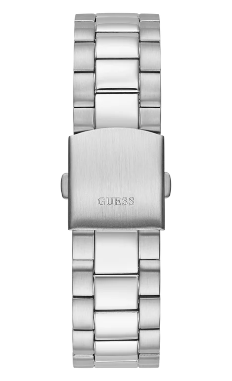 Montre Homme Guess Connoisseur GW0265G11 - Cadran Turquoise, Bracelet Acier Argent vue 4