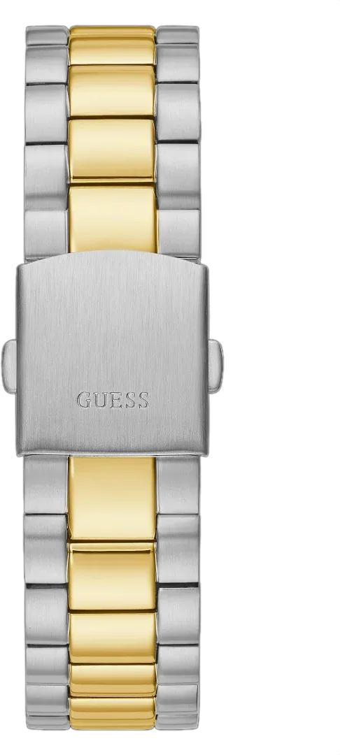Montre Homme Guess GW0265G5 Connoisseur en Acier Bicolore Argent et Or vue 3