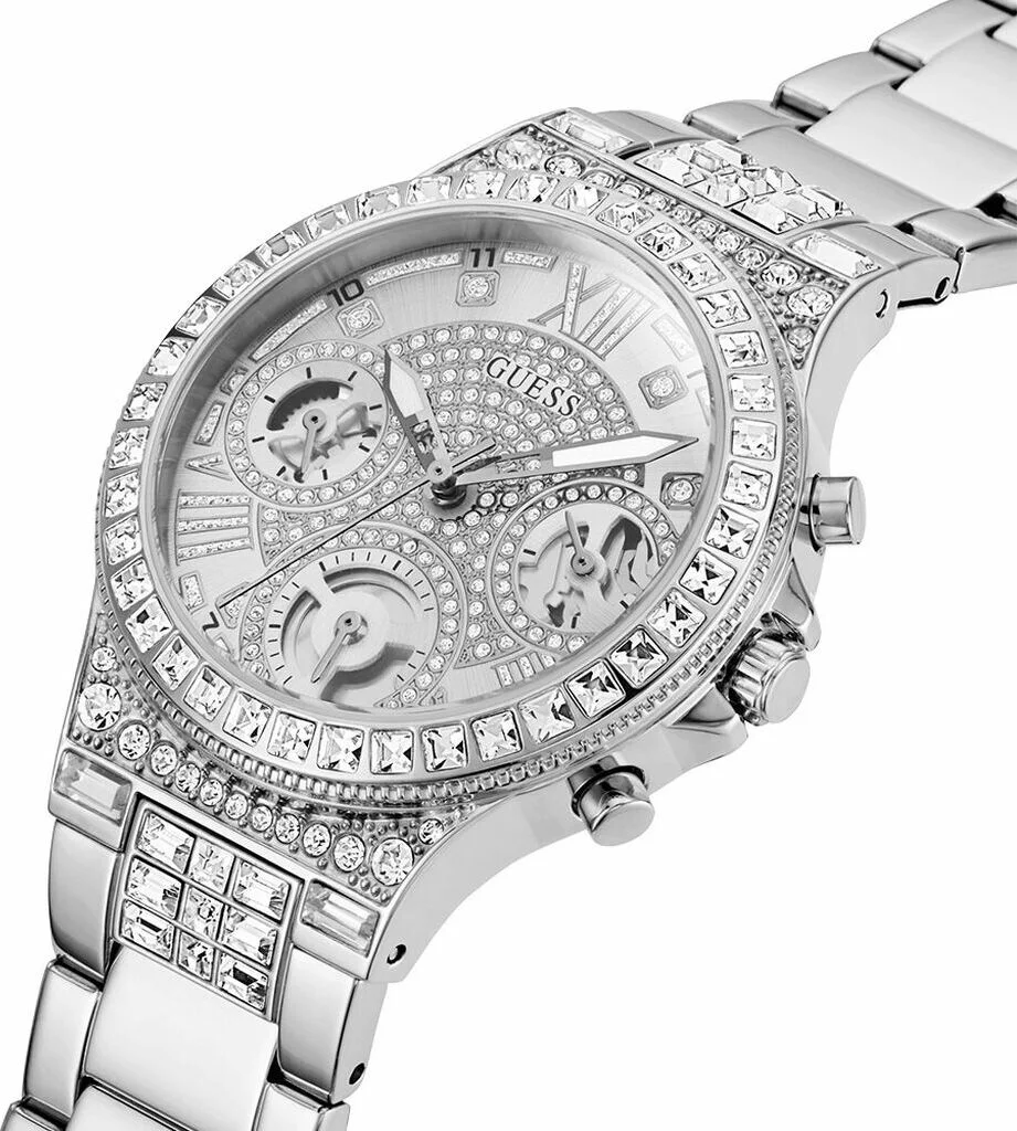 Montre Guess GW0320L1 pour Femme - Boîtier Acier Argenté avec Strass - Bracelet Acier vue 2