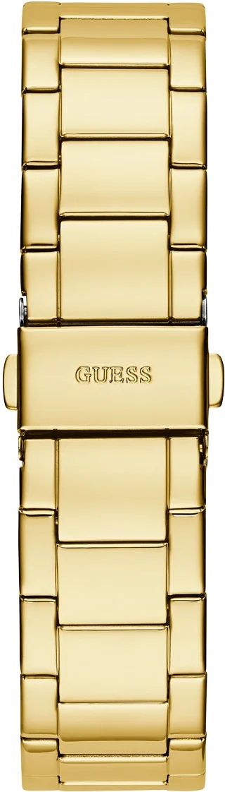 Montre Femme Guess Moonlight GW0320L2 - Boîtier doré orné de cristaux, bracelet acier doré vue 4