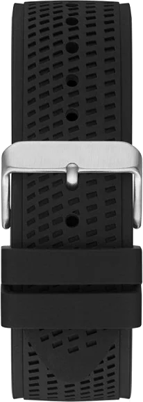 Montre Homme Guess GW0333G1 Cadran Squelette Multifonction Noir Bracelet Silicone vue 3