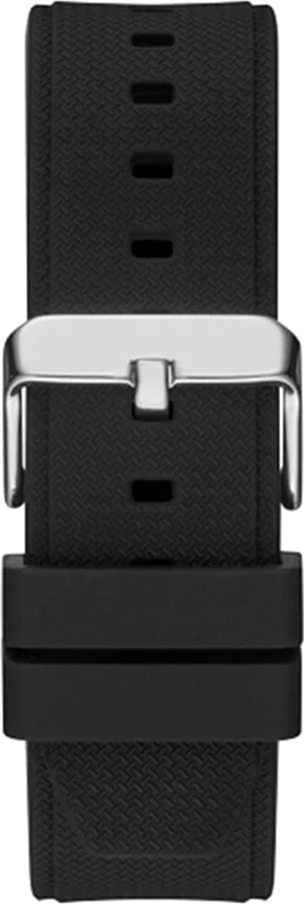 Montre Homme Guess Third Gear GW0334G1 - Cadran Multifonction Noir, Bracelet Silicone vue 3