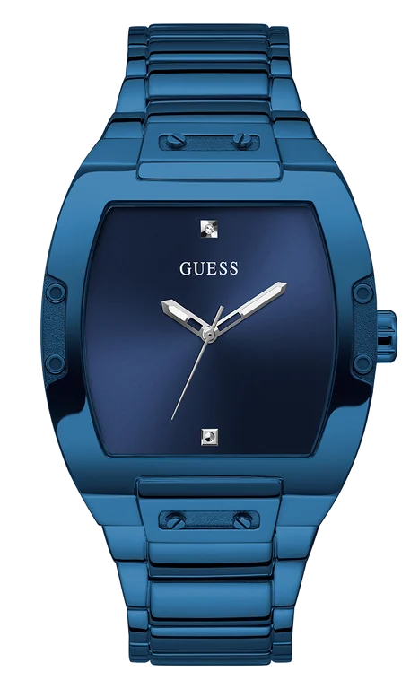 Montre Homme Guess GW0387G4 - Cadran et bracelet acier bleu
