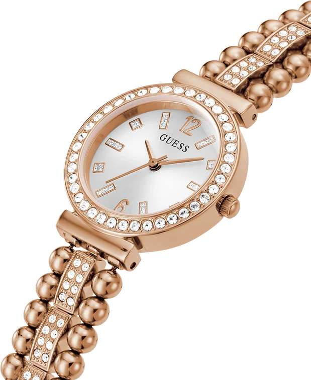 Montre Femme Guess GW0401L3 Gala en Acier Or Rose avec Cadran Strass vue 2