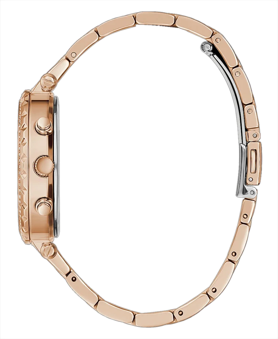 Montre Femme Guess GW0403L3 Squelette Acier Inoxydable Or Rose 37 mm vue 2