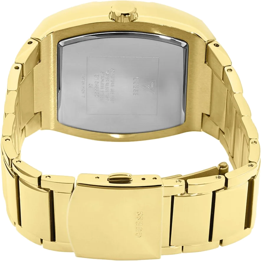 Montre Homme Guess GW0456G2 Phoenix en Acier Doré, Cadran Tonneau Multifonction vue 4