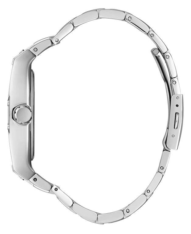 Montre Homme Guess GW0456G4 Phoenix en Acier Argenté avec Cadran Turquoise vue 3