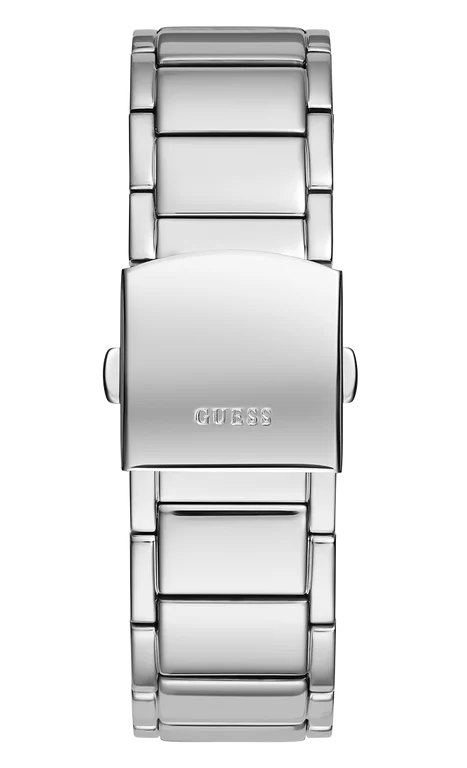 Montre Homme Guess GW0456G4 Phoenix en Acier Argenté avec Cadran Turquoise vue 4