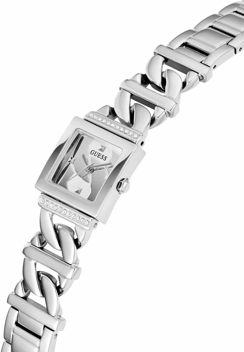 Montre Guess Runaway GW0603L1 pour Femme - Boîtier Carré Acier Argenté vue 2