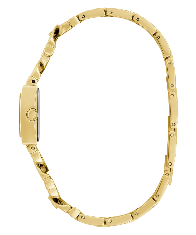 Montre Femme Guess Runaway GW0603L2 en Acier Doré à Cadran Carré vue 3