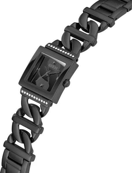 Montre Femme Guess GW0603L3 Runaway - Boîtier Carré Acier Noir vue 2
