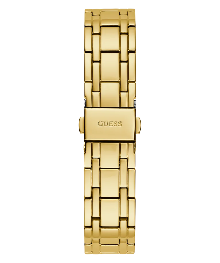 Montre Femme Guess Allara GW0604L2 - Cadran squelette doré multifonctions - Bracelet acier vue 4