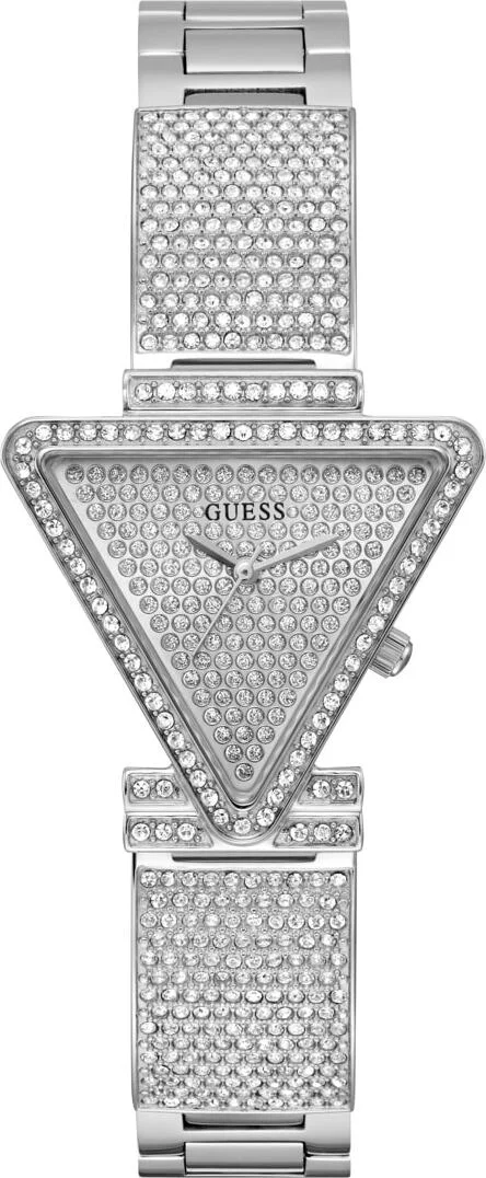 Montre Femme Guess GW0644L1 Fame - Boîtier Triangle en Acier Argenté