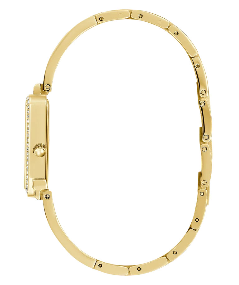 Montre Femme Guess GW0644L2 Fame Triangle Doré Acier et Cristaux vue 3