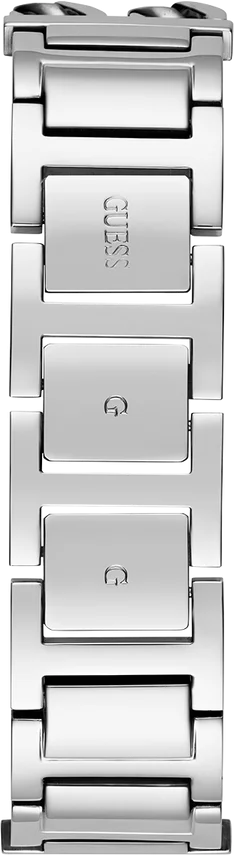 Montre Femme Guess GW0668L1 Boîtier Carré Acier Argenté avec Cristaux vue 4