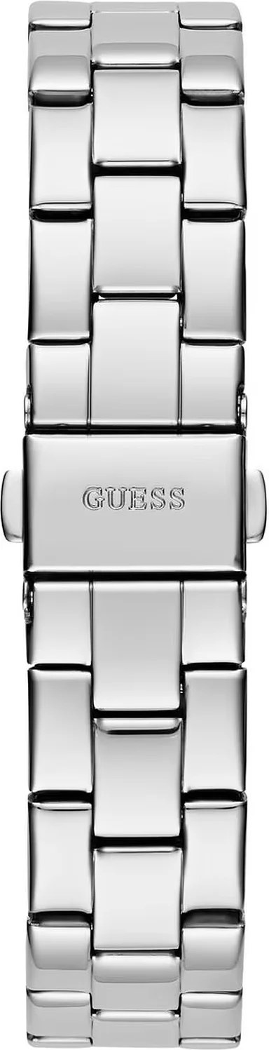 Montre Femme Guess GW0675L1 en Acier Argenté avec Cadran Logo Triangle Rose vue 4