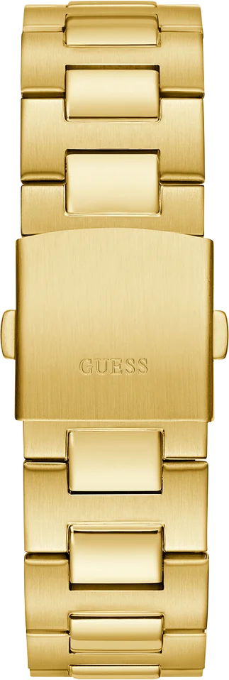 Montre Guess GW0703G5 pour Homme - Boîtier Acier Doré, Cadran Noir Multifonctions vue 4
