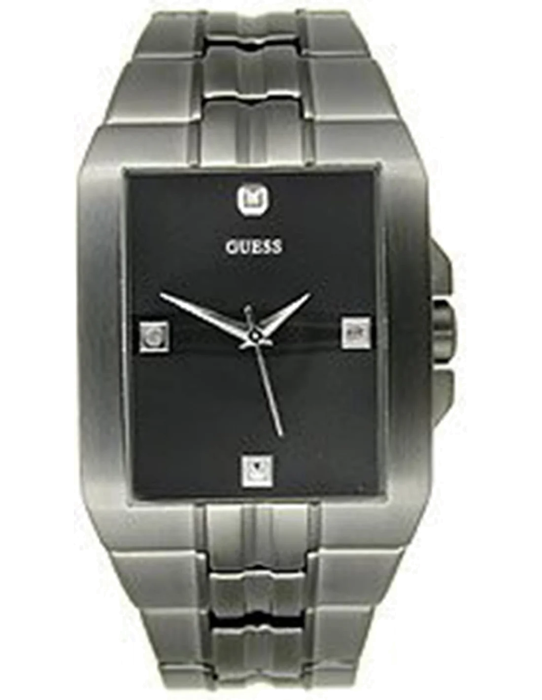 Montre Homme Guess Diamond U12517G2 - Cadran et bracelet noir acier