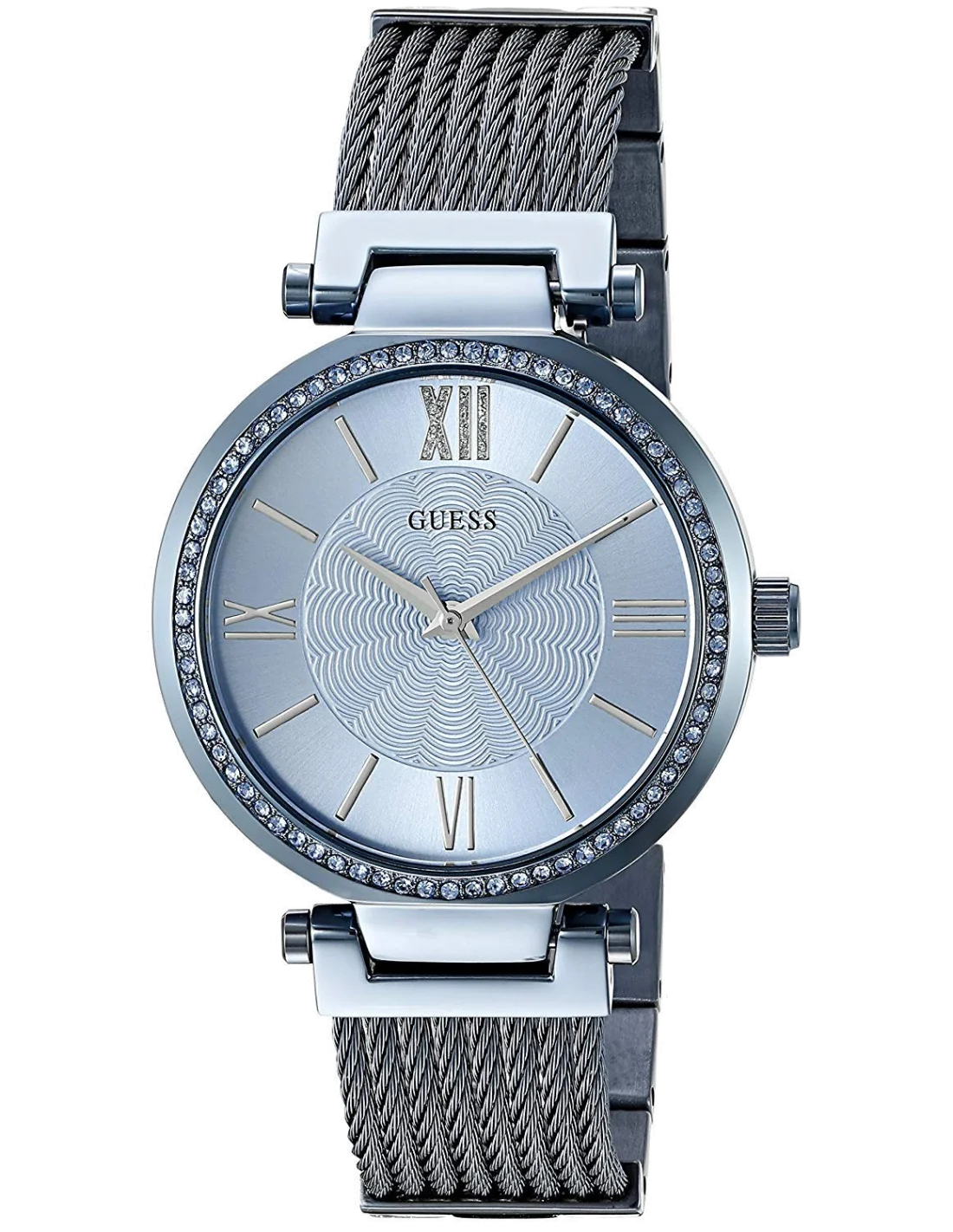 Montre Guess Femme W0638L3 Soho Acier Inoxydable Bleu Azur