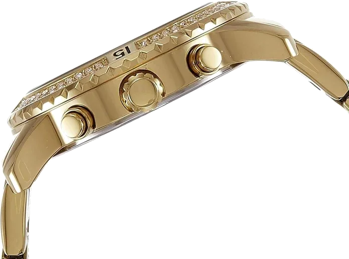 Montre Femme Guess W0774L2 Cadran Multicolore Confetti en Acier Doré vue 2