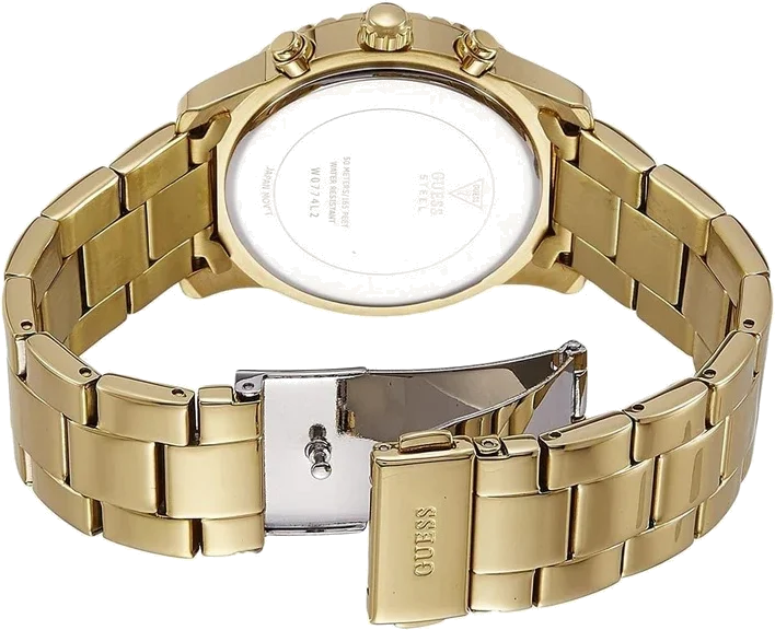 Montre Femme Guess W0774L2 Cadran Multicolore Confetti en Acier Doré vue 3