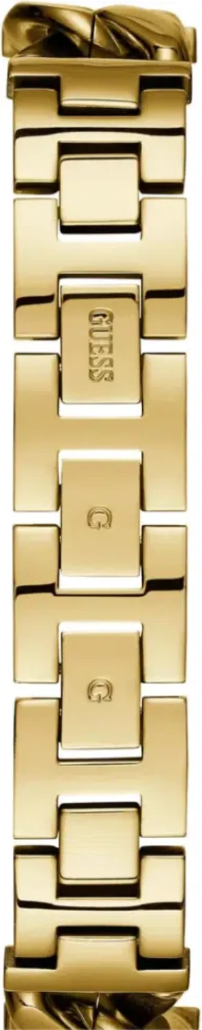 Montre Guess W1029L2 Vanity pour Femme en Acier Doré - Boîtier Rectangulaire vue 3