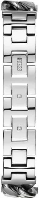 Montre Femme Guess Vanity W1030L1 - Boîtier carré acier argenté avec cristaux vue 3