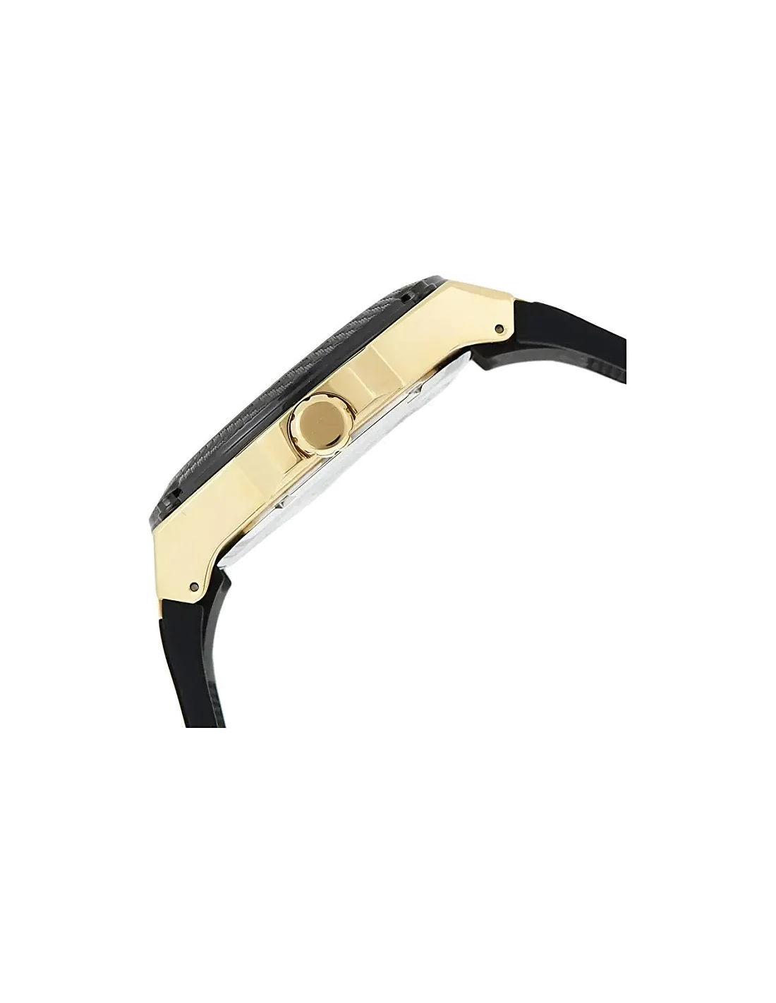 Montre Homme Guess Legacy Chronographe Silicone Noir W1049G5 vue 2