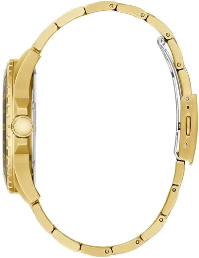 Montre Homme Guess W1107G4 Acier Doré Cadran Noir Multifonction vue 2