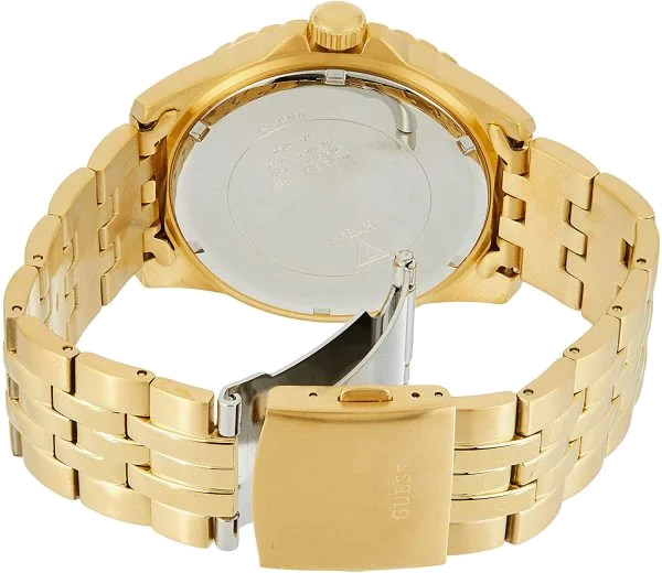 Montre Homme Guess W1107G4 Acier Doré Cadran Noir Multifonction vue 3