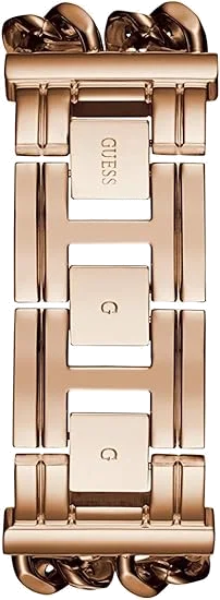 Montre Guess Heavy Metal W1117L3 pour Femme - Cadran et bracelet acier or rose vue 3