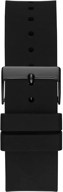 Montre Homme Guess Frontier W1132G3 - Boîtier et Cadran Noir, Bracelet Silicone vue 2