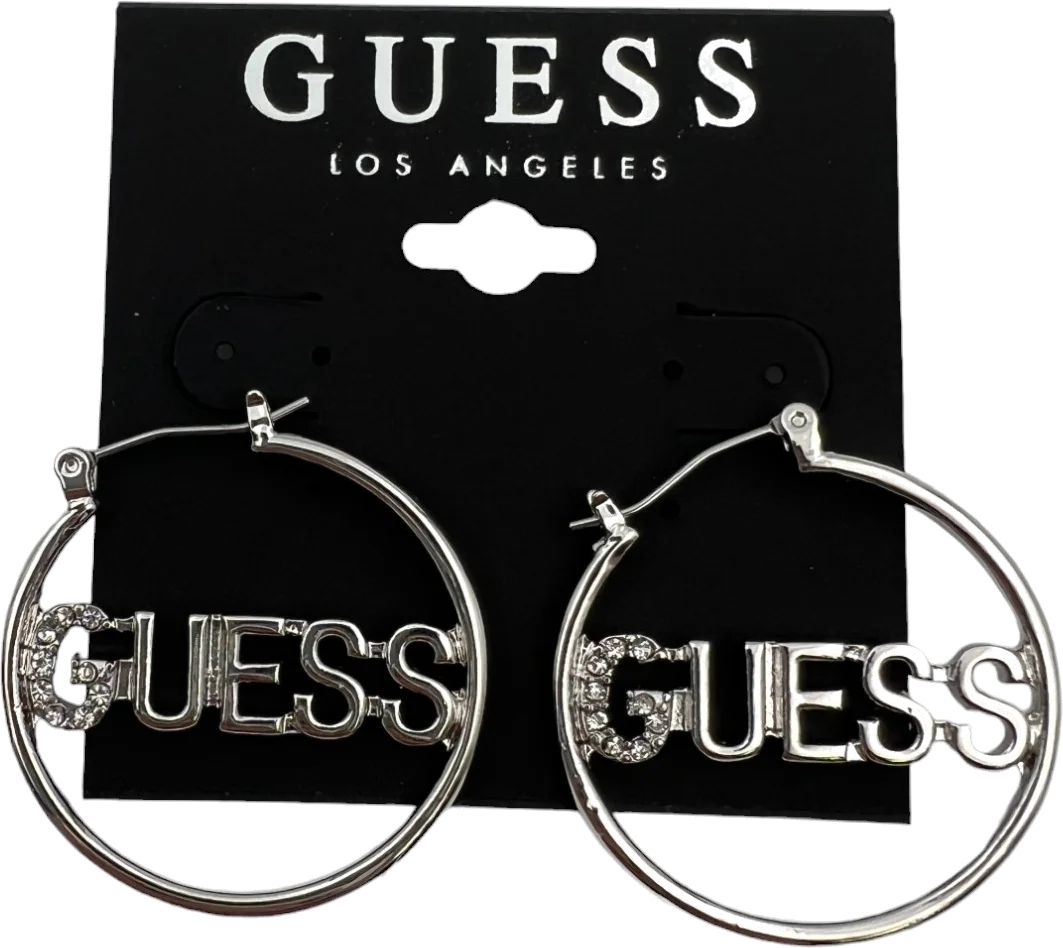 Boucles d'oreilles Guess pour femme, métal argenté, référence 109793 vue 2