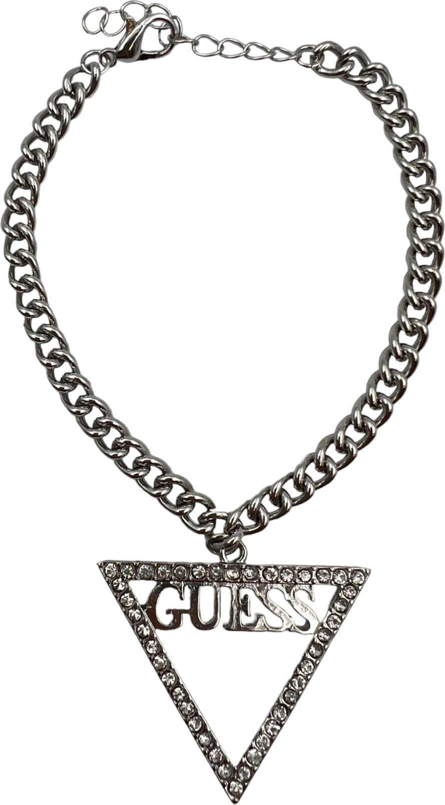 Bracelet Guess pour femme en métal argenté, référence 109799