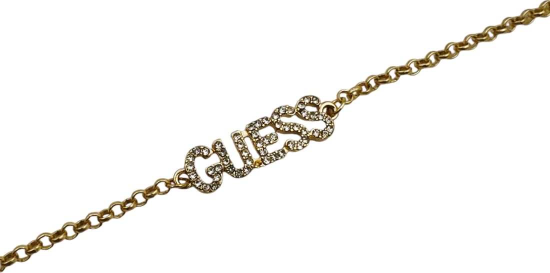 Bracelet Guess 109802 en métal doré jaune et argent, pour femme vue 2