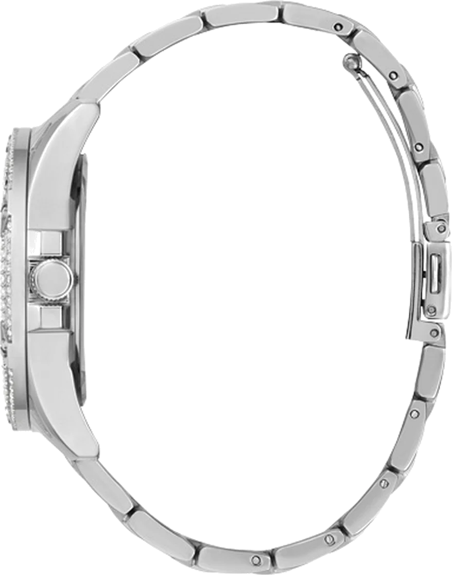 Montre Femme Guess Queen GW0464L1 - Acier Argenté & Cadran à Cristaux vue 3