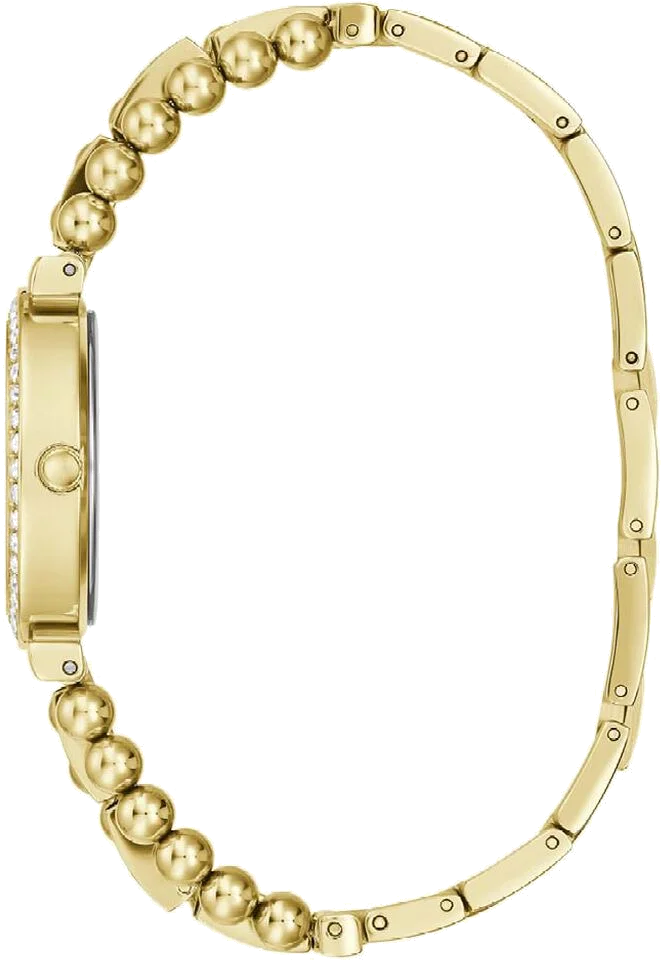 Montre Guess Gala GW0401L2 pour Femme, Cadran et Bracelet Doré Acier avec Strass vue 3